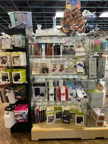 Barware-375x500-1 Shelves and stands full of barware and gifts